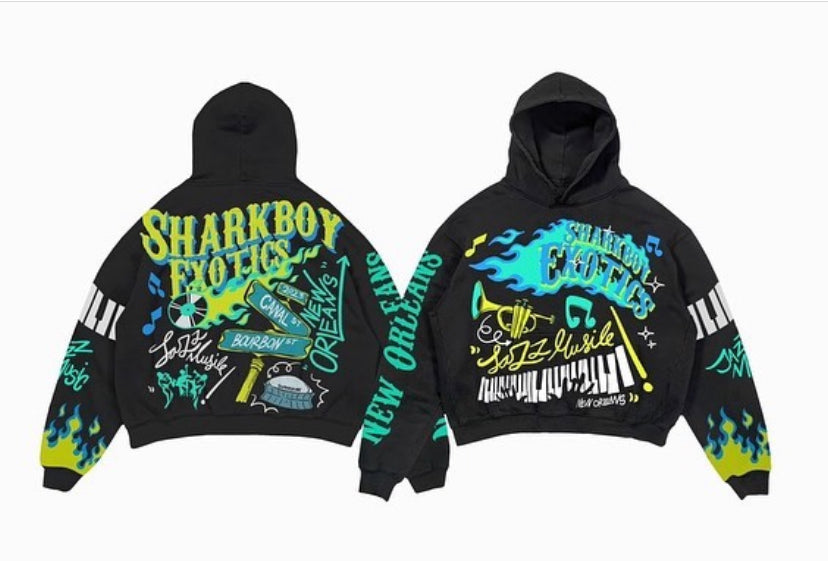 Shark Dept. Crescent City Hoodie