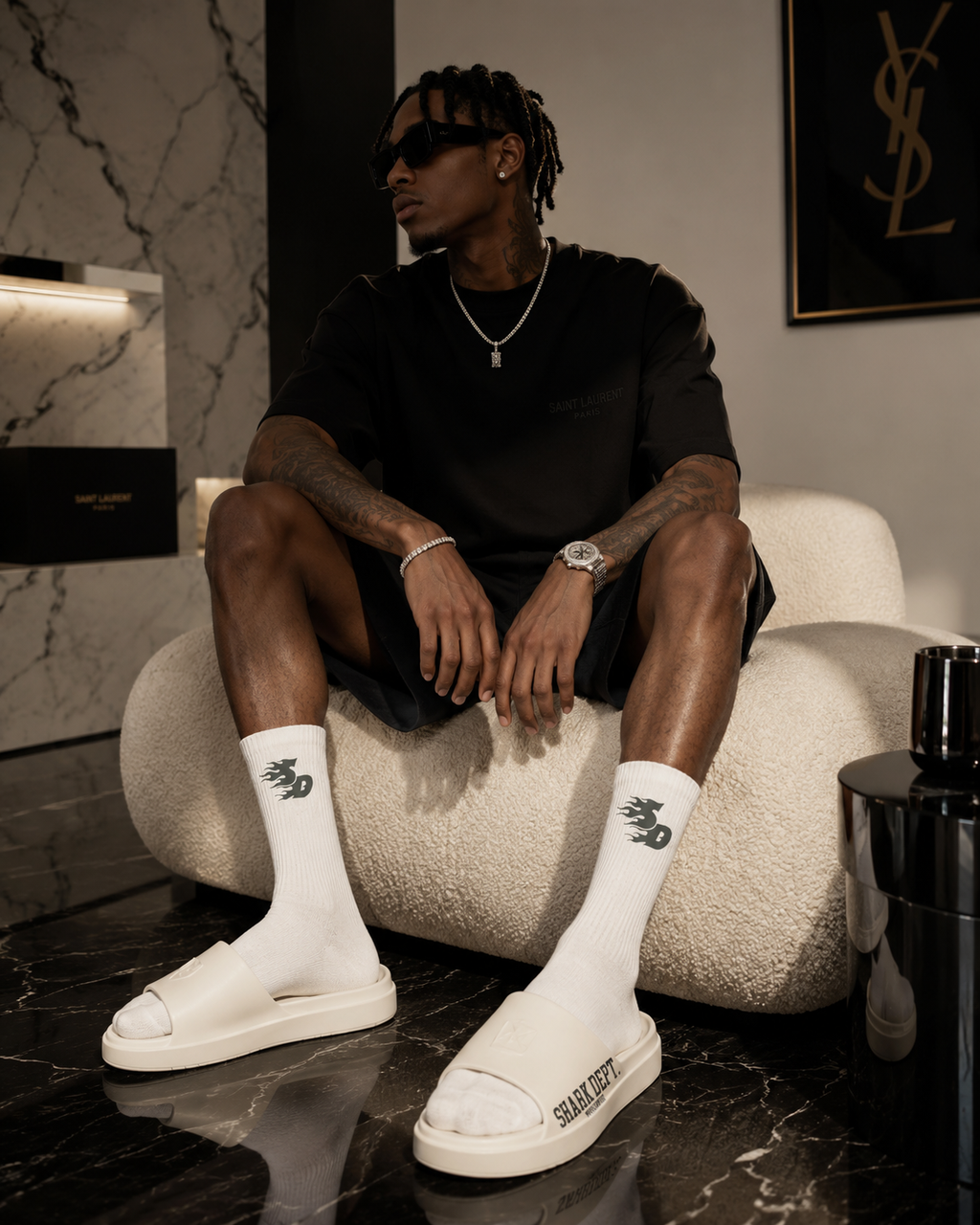 Shark dept. Money Walk Socks