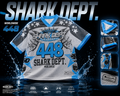 Shark Dept. 448 Ascension Mesh Jersey – Blue/Grey (Limited Edition)