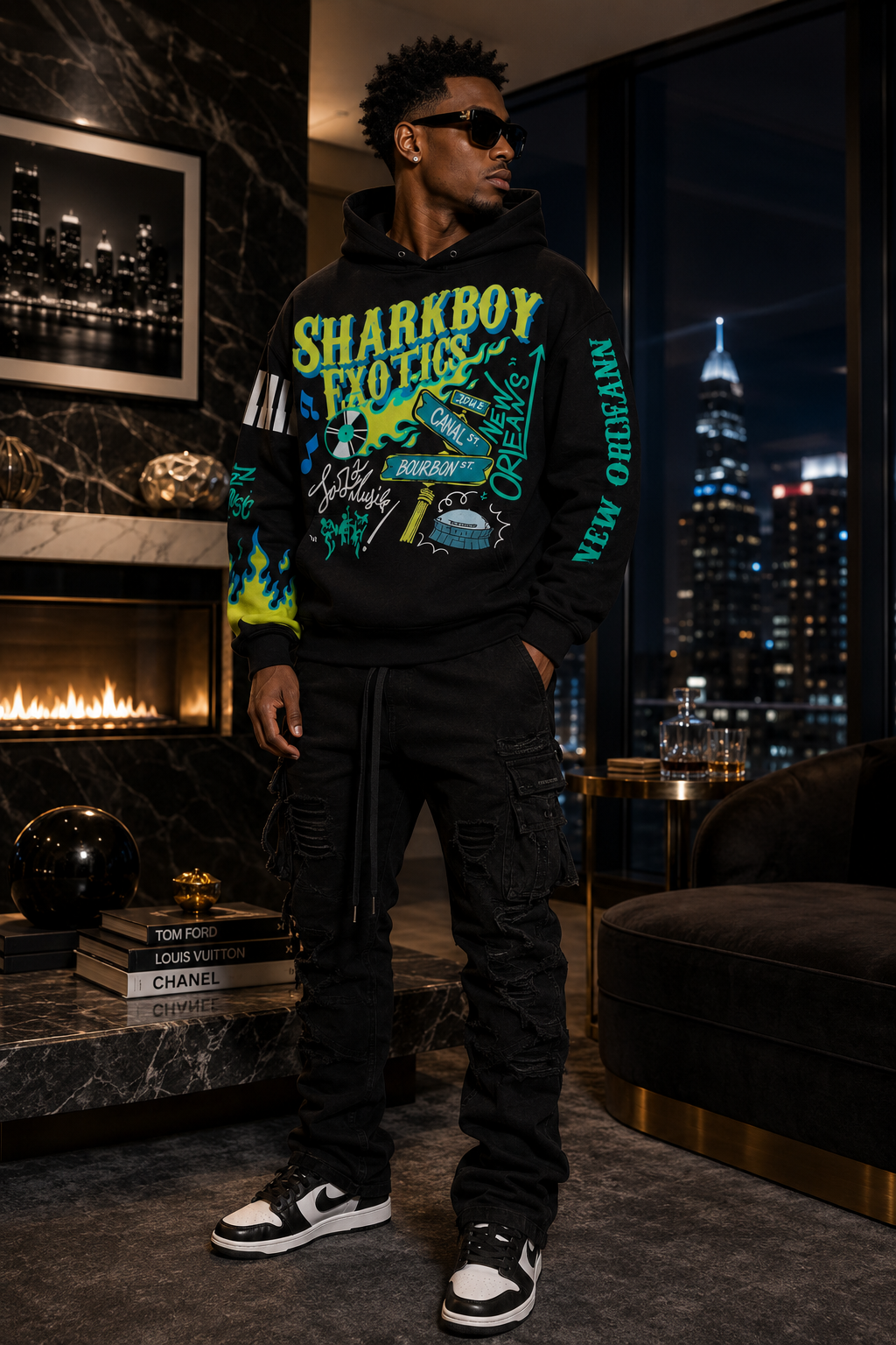 Shark Dept. Crescent City Hoodie