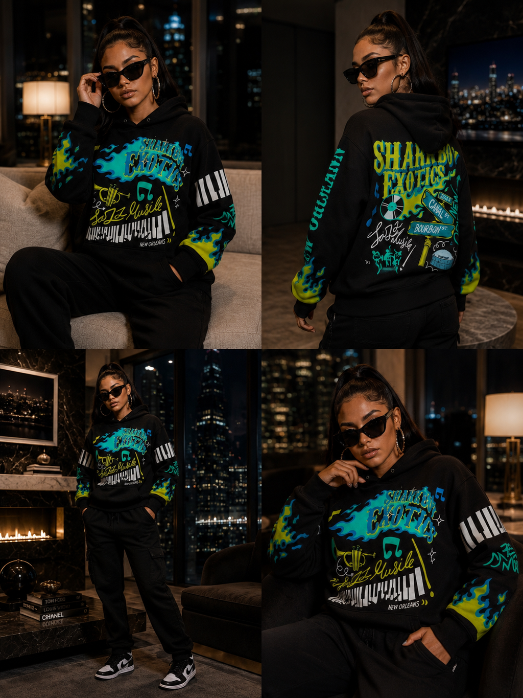 Shark Dept. Crescent City Hoodie